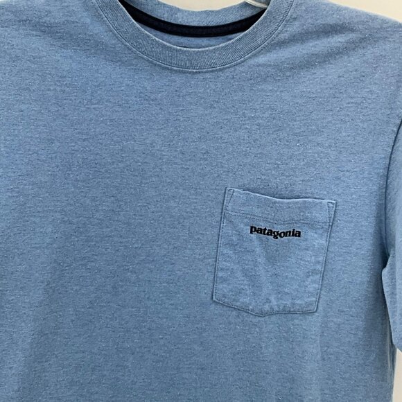 Patagonia Men's XS Responsibili-Tee Shirt Blue Regular Fit - Picture 2 of 6